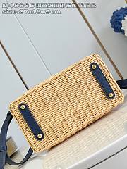 Colestore Louis Vuitton Capucines BB Rattan and Cowhide Navy Blue 18 x 27 x 9 cm - 5