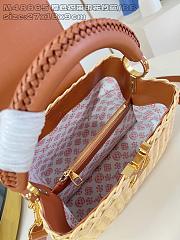 Colestore Louis Vuitton Capucines BB Rattan and Cowhide Tan 18 x 27 x 9 cm - 4