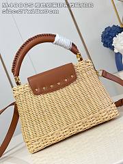 Colestore Louis Vuitton Capucines BB Rattan and Cowhide Tan 18 x 27 x 9 cm - 2