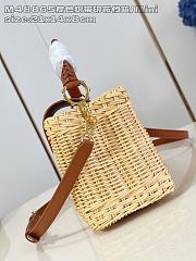 Colestore Louis Vuitton Capucines Mini Rattan and Cowhide Tan 21x13.6x8cm - 3