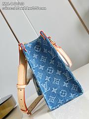 Colestore Louis Vuitton OnTheGo PM Denim Blue 19x11x25cm - 5