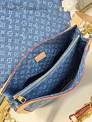 Colestore Louis Vuitton Dauphine Soft GM Denim Blue 20 x 11 x 28cm - 6