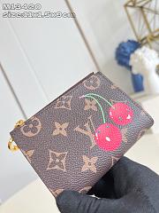 Colestore Louis Vuitton LV x TM Lisa Wallet Monogram Coated Canvas 8x11x1.5cm - 4