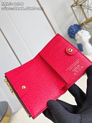 Colestore Louis Vuitton LV x TM Lisa Wallet Monogram Coated Canvas 8x11x1.5cm - 2