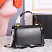 Colestore Dolce & Gabbana Devotion in Plain Medium Black Bag 24x17x9cm - 5