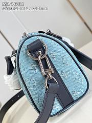 Colestore Louis Vuitton Keepall Bandoulière 25 Sky Blue 15x11x25cm - 5