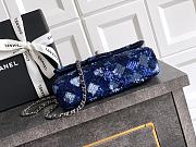 Colestore Chanel Classic 11.12 Handbag Denim and Blue 15.5 x 25.5 x 6.5cm - 6