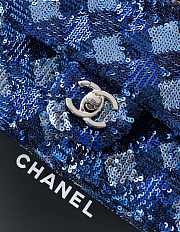 Colestore Chanel Classic 11.12 Handbag Denim and Blue 15.5 x 25.5 x 6.5cm - 4