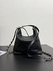Colestore Chanel Hobo Bag Lambskin & Gold Metal 20x31x8.5cm - 5