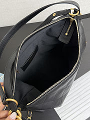 Colestore Chanel Shopping Bag Calfskin & Gold-Tone Metal Black 28x40x15cm - 2