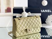 Colestore Chanel CF Classic Yellow Flap bag Gold Hardware 25.5x15.5x6.5cm - 4