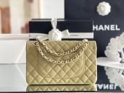 Colestore Chanel CF Classic Yellow Flap bag Gold Hardware 25.5x15.5x6.5cm - 3