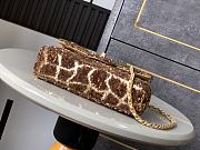 Colestore Chanel 25P White Dense Sequin Classic Flap Bag size 20cm - 5