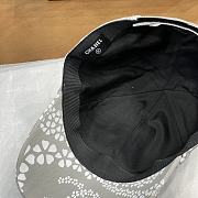 Colestore Chanel Cotton CC Coco Beach Gray Cap - 6