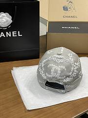 Colestore Chanel Cotton CC Coco Beach Gray Cap - 4