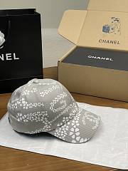 Colestore Chanel Cotton CC Coco Beach Gray Cap - 3