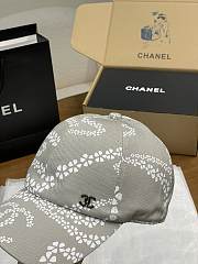 Colestore Chanel Cotton CC Coco Beach Gray Cap - 2