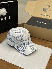 Colestore Chanel Cotton CC Coco Beach Blue Cap - 4