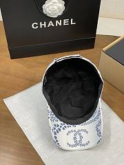 Colestore Chanel Cotton CC Coco Beach Blue Cap - 3