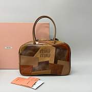 Colestore Miu Miu Beau Leather Patchwork Bag 34x23x10CM - 1