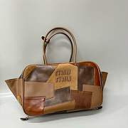 Colestore Miu Miu Beau Leather Patchwork Bag 34x23x10CM - 4