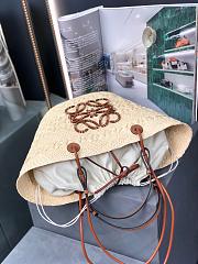Colestore Loewe Large Anagram Basket Bag Brown 46x27x30cm - 3