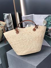 Colestore Loewe Large Anagram Basket Bag Brown 46x27x30cm - 2