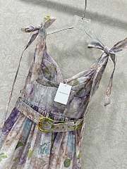 Colestore Zimmermann Lucky Belted Mini Dress in Floral Print - 2