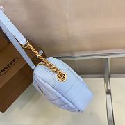 Colestore Burberry Mini Lola Quilted Camera Bag Baby Blue 24 x 6× 15cm - 3