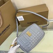 Colestore Burberry Mini Lola Quilted Camera Bag Gray 24 x 6× 15cm - 2