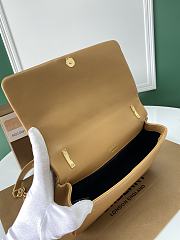 Colestore Burberry Beige Brown Quilted Leather Small Lola Shoulder Bag 23 x 6 x 13cm - 3