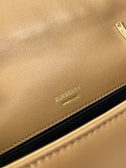 Colestore Burberry Beige Brown Quilted Leather Small Lola Shoulder Bag 23 x 6 x 13cm - 2