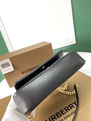 Colestore Burberry Black Quilted Leather Small Lola Shoulder Bag 23 x 6 x 13cm - 5