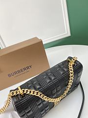 Colestore Burberry Black Quilted Leather Small Lola Shoulder Bag 23 x 6 x 13cm - 4