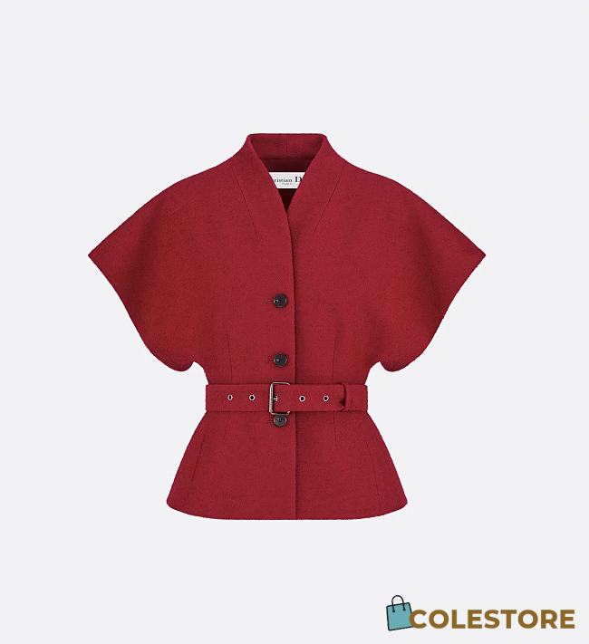 Colestore Dior Short-Sleeved Belted Jacket - 1