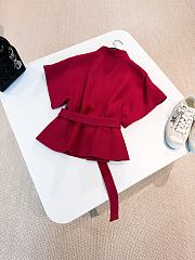 Colestore Dior Short-Sleeved Belted Jacket - 3