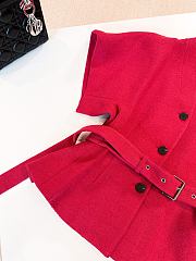 Colestore Dior Short-Sleeved Belted Jacket - 2