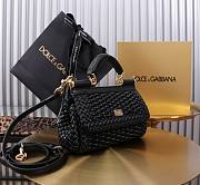  Colestore Dolce & Gabbana Elongated Sicily handbag in Black 18x11x6cm - 2
