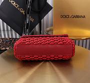  Colestore Dolce & Gabbana Elongated Sicily handbag in Red 18x11x6cm - 6