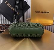  Colestore Dolce & Gabbana Elongated Sicily handbag in Green 18x11x6cm - 6