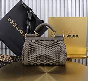  Colestore Dolce & Gabbana Elongated Sicily handbag in Gray 18x11x6cm - 2