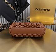  Colestore Dolce & Gabbana Elongated Sicily handbag in Brown 18x11x6cm - 6