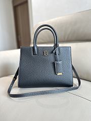 Colestore Burberry Mini Frances Leather Top Handle Bag Black 27 x 11 x 20 cm - 1