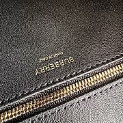 Colestore Burberry Mini Frances Leather Top Handle Bag Black 27 x 11 x 20 cm - 2