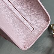 Colestore Burberry Mini Frances Leather Top Handle Bag Pink 27 x 11 x 20 cm - 6