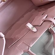 Colestore Burberry Mini Frances Leather Top Handle Bag Pink 27 x 11 x 20 cm - 3