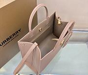 Colestore Burberry Small TB Bag in Grainy Leather Beige 32.5 x 12 × 24cm - 5