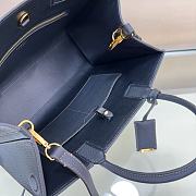 Colestore Burberry Small TB Bag in Grainy Leather Black 32.5 x 12 × 24cm - 2