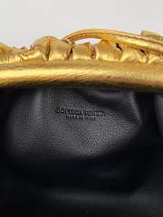 Colestore Bottega Veneta Women Mini Pouch Gold 22x12x7cm - 4