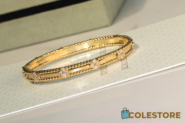Colestore Van Cleef & Arpels Perlee Clovers Bracelet Gold - 1